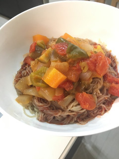 ふるる冷麺ラタトゥイユのせ-レシピのメイン写真