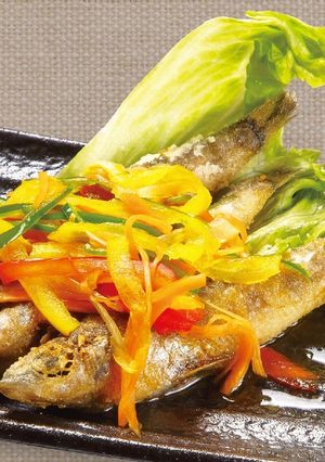 メヒカリの南蛮漬け~梨酢風味~-レシピのメイン写真