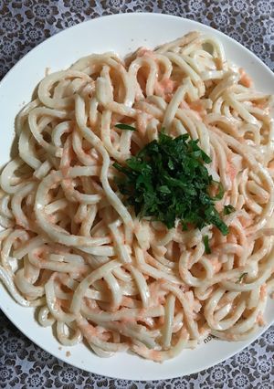 タラコうどん-レシピのメイン写真
