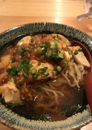 麻婆残ったらコレ！麻婆ラーメン-レシピのメイン写真