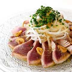 รูปของ わさびの風味ふんわり♡まぐろのたたき