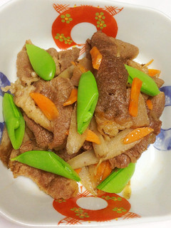 牛肉とゴボウの煮物-レシピのメイン写真