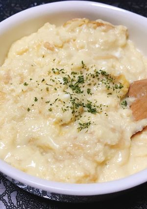 朝食にも♪パン粥チーズ-レシピのメイン写真