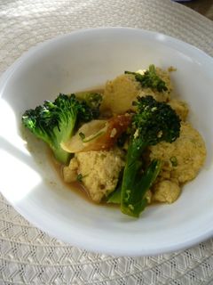 ブロッコリーとお豆腐のカレー煮-レシピのメイン写真