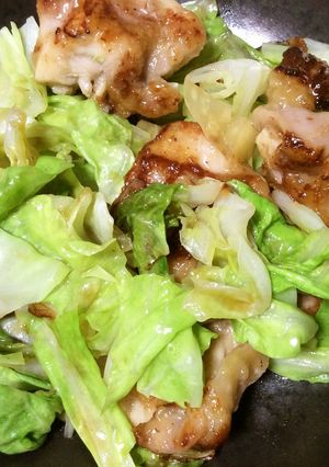 鶏肉とキャベツをストウブで炒め蒸し-レシピのメイン写真