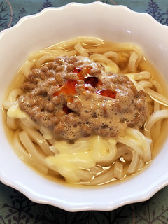 5分de!とろーりなっチーうどん!-レシピのメイン写真