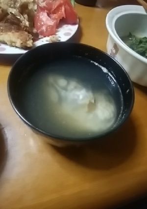 塩ますのすまし汁　-レシピのメイン写真
