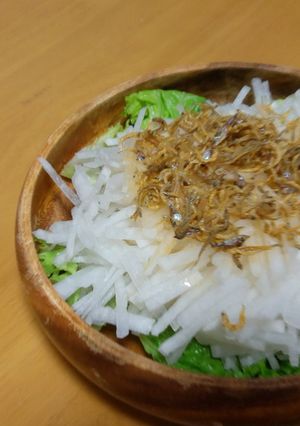 ゴマ油薫大根サラダ-レシピのメイン写真