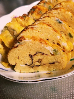 ミョウガ(花)の玉子焼き-レシピのメイン写真