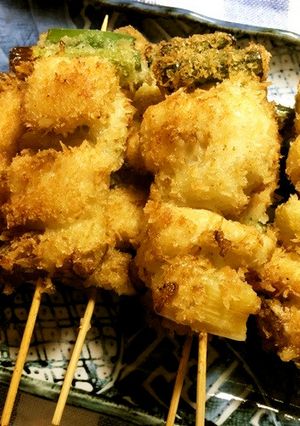 サクサク簡単★ささみと長ネギの串カツ-レシピのメイン写真