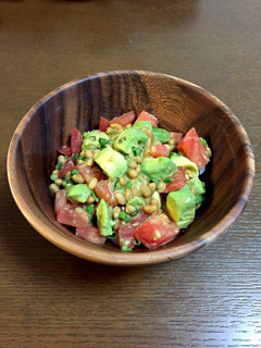 アボカドとトマト納豆のわさび醤油丼-レシピのメイン写真