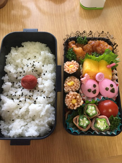 娘のお弁当 ナポリタン海苔巻き-レシピのメイン写真
