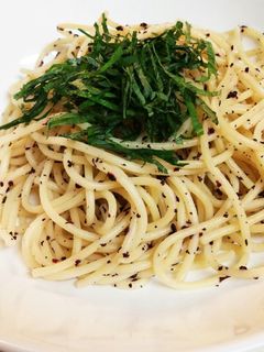 簡単!ゆかりパスタ☆-レシピのメイン写真