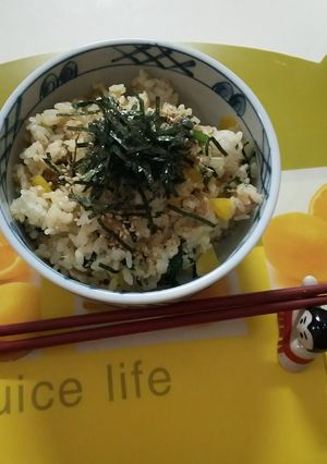 ツナたく混ぜご飯-レシピのメイン写真