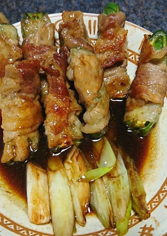 種まで食べる肉巻きピーマンの照焼き-レシピのメイン写真