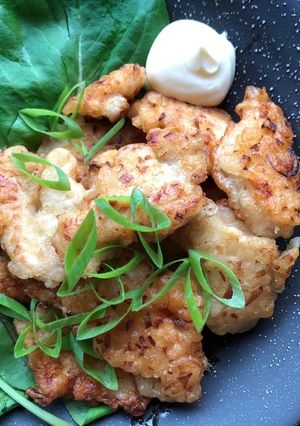ヘルシー♪鶏ささみのネギ香味唐揚げ-レシピのメイン写真