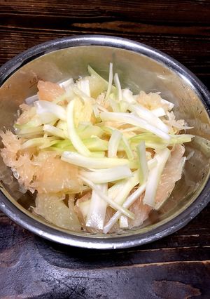 セロリとグレープフルーツの甘酢あえ-レシピのメイン写真