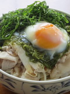 豚しゃぶと長芋とめかぶのぶっかけうどん-レシピのメイン写真