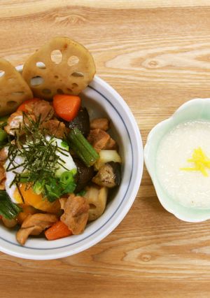大和三山の雪化粧-レシピのメイン写真