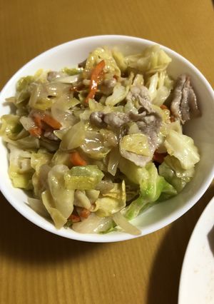 ごま油とダシダで簡単野菜炒め-レシピのメイン写真
