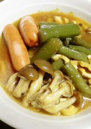 におさく・シメジ・ウインナーのさっと煮-レシピのメイン写真