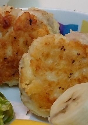 鶏手羽のチキンポテトチーズハンバーグ-レシピのメイン写真