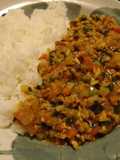 これは旨い！大根たっぷりキーマカレー