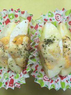 お弁当 おかず ゆで卵アレンジ-レシピのメイン写真