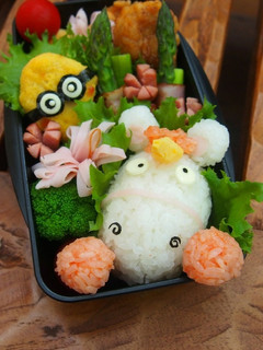 キャラ弁 ミニオンのユニコーン-レシピのメイン写真