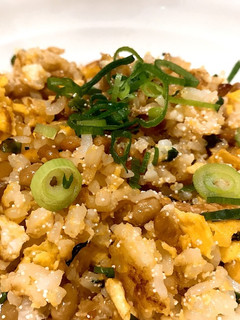 納豆たらこチャーハン-レシピのメイン写真