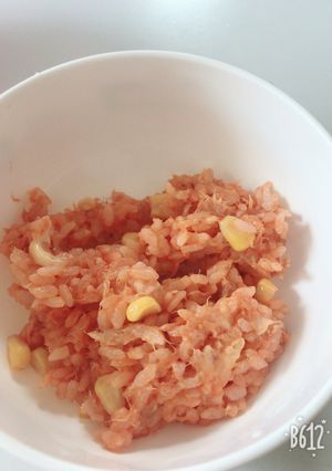 レンジで簡単 ケチャップライス-レシピのメイン写真