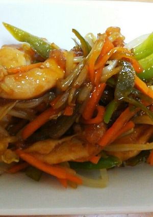 鶏もも肉絲(^^ゞ-レシピのメイン写真