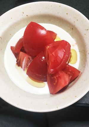 クリームチーズでカプレーゼ♩-レシピのメイン写真
