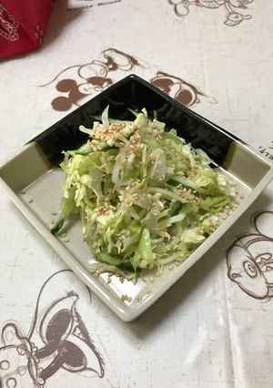 キャベツのごまサラダ-レシピのメイン写真