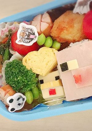 マイクラ 動物園 お弁当 簡単！-レシピのメイン写真