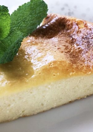 ヨーグル豆腐のしっとりチーズケーキ-レシピのメイン写真