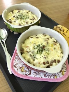 豆腐と納豆の味噌マヨ★パングラタン-レシピのメイン写真