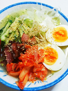 冷たい塩インスタントラーメン!-レシピのメイン写真