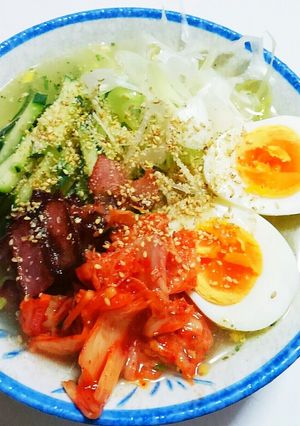 冷たい塩インスタントラーメン！-レシピのメイン写真