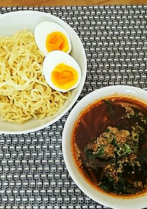 夏を乗り切れ！！インスタント激辛つけ麺☆-レシピのメイン写真