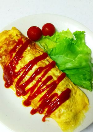 挽き肉のオムレツ-レシピのメイン写真