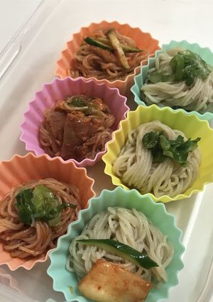 ひと口ふるる冷麺-レシピのメイン写真