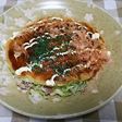 大豆粉と日清HM極しっとりでお好み焼き♪