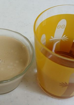 簡単！ココナッツミルクほうじ茶プリン-レシピのメイン写真