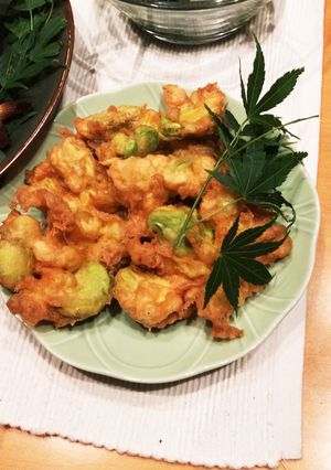 そら豆のかき揚げ☆彡-レシピのメイン写真