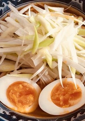 白髪ねぎのっけ辛ラーメン-レシピのメイン写真