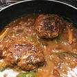 冷凍ハンバーグの簡単カレー煮込み