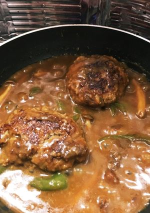 冷凍ハンバーグの簡単カレー煮込み-レシピのメイン写真