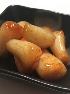 キムチの素でお手軽らっきょうキムチ-レシピのメイン写真