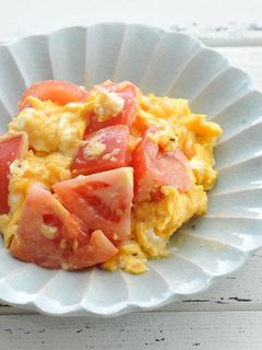 ☆トマトとたまごの炒め物☆-レシピのメイン写真
